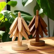 كوستر خشب شجرة